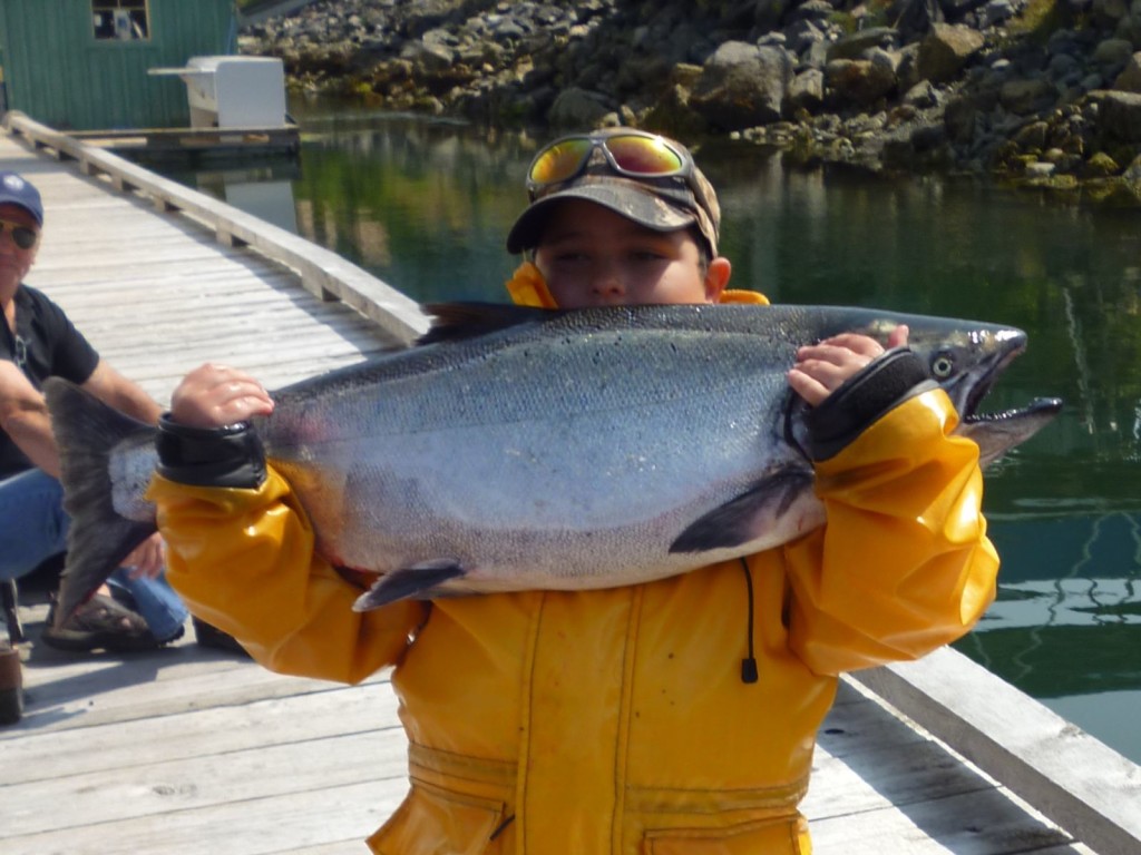 Photo from the Ucluelet Salmon Enhancement Society